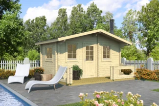Drvena finska sauna Piha-Tuuri 15