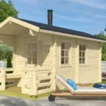 Drvena finska sauna Piha-Tuuri 10