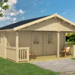 Drvena finska sauna Enio